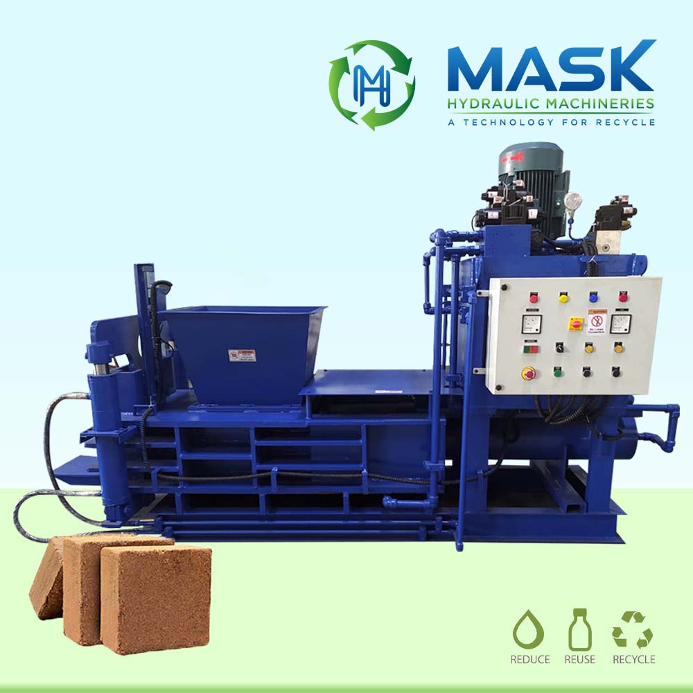 cocopeat block making machine jpg