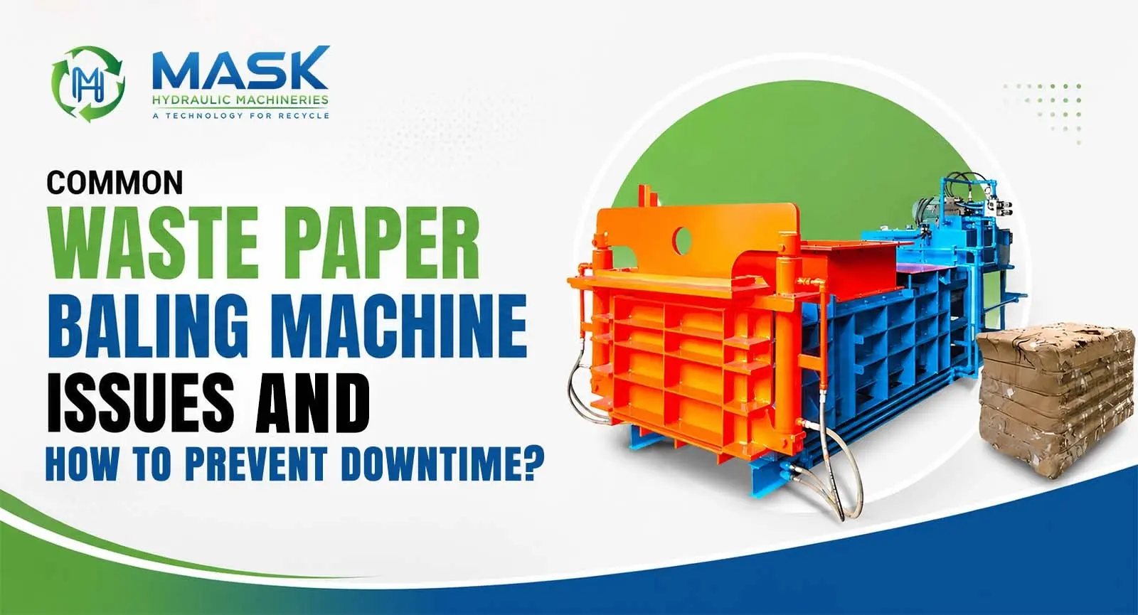 Waste Paper Baling Machine