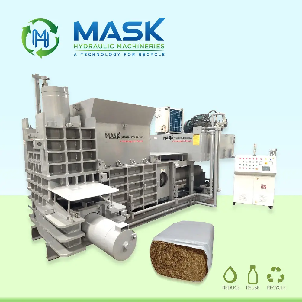 HIGH DENSITY BAGGING BALER