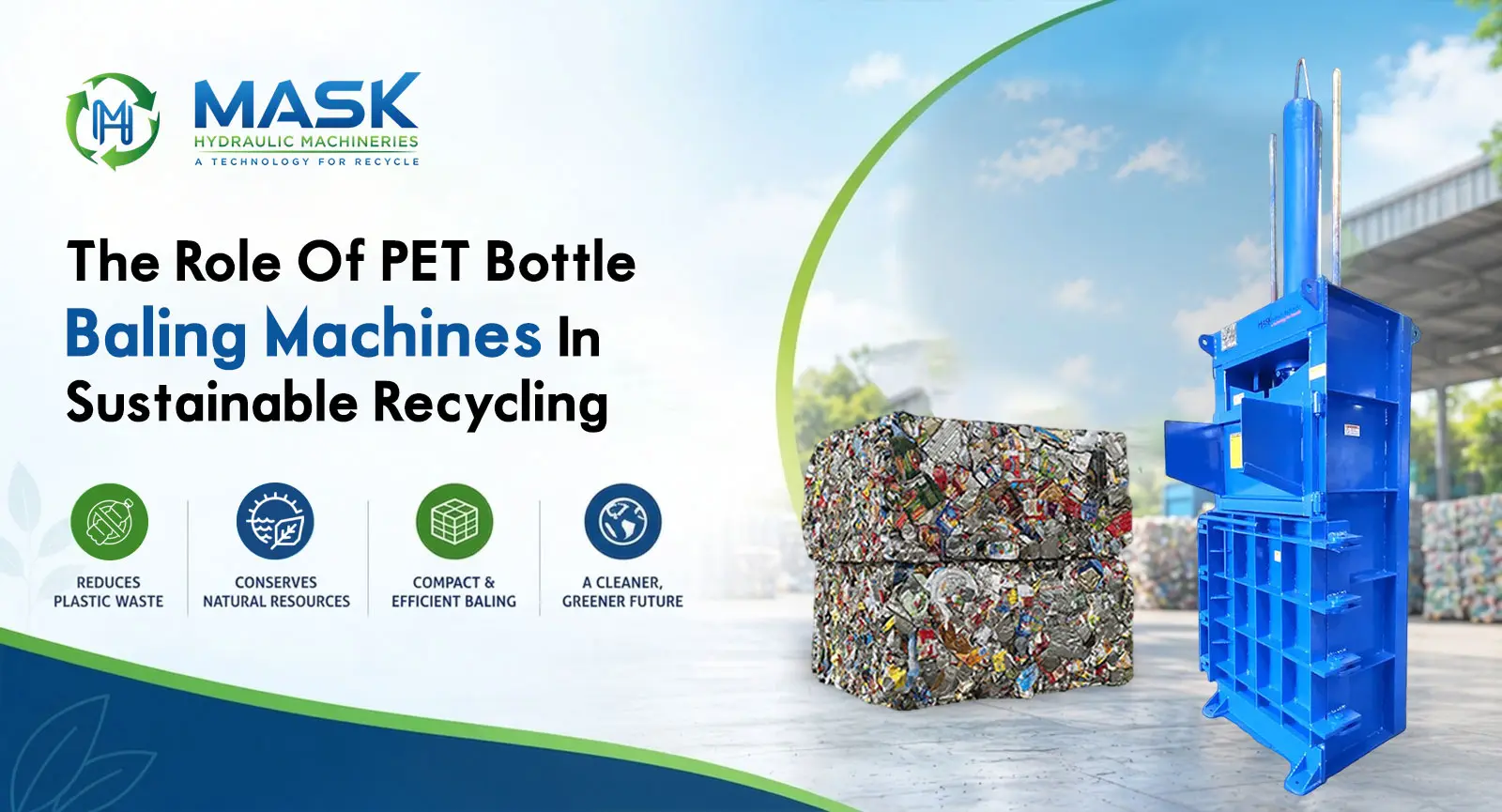Pet-Bottle-Baling-Machine