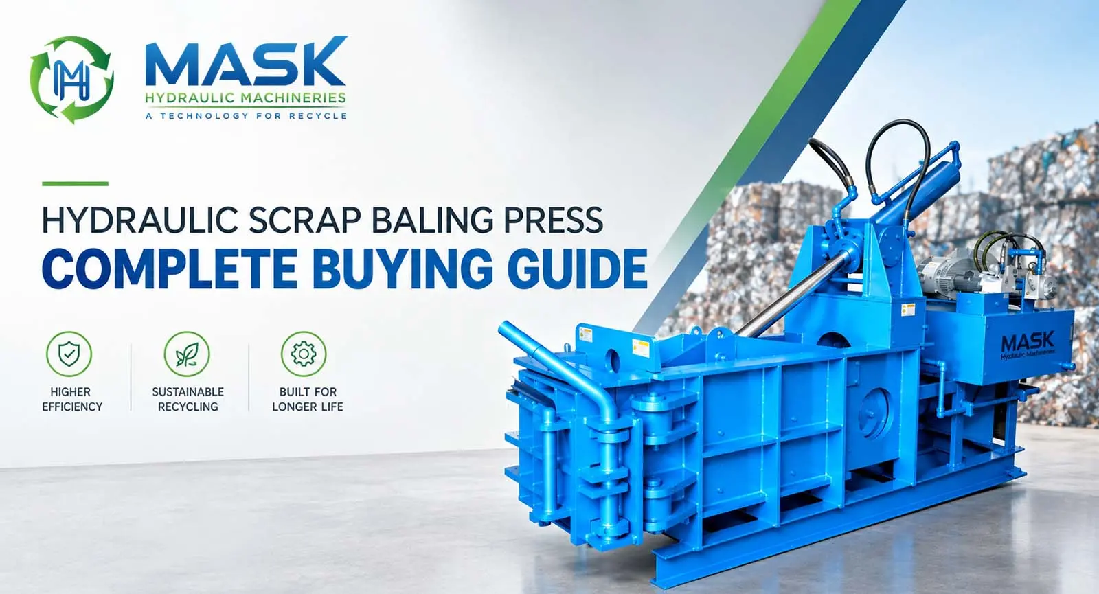 Hydraulic-Scrap-Baling-Press